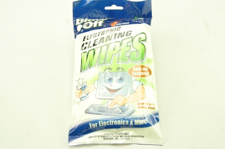 Blow-Off Electronic Wipes